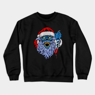 ZOMBIE SANTA CLAUS Crewneck Sweatshirt